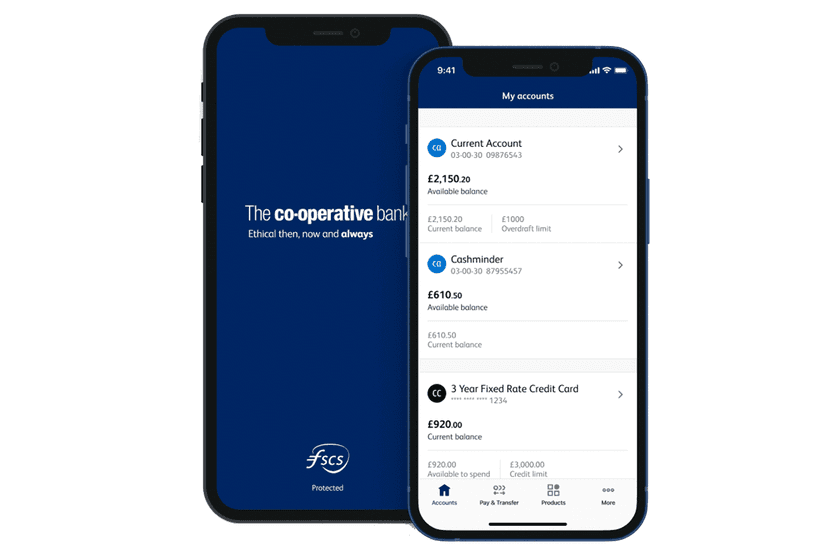 Mobile app interface